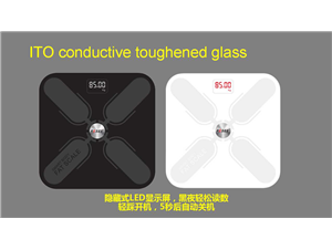 What is the structure of the electronic scale?